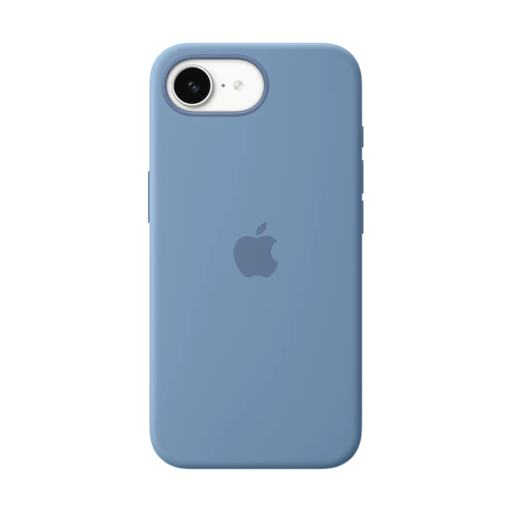 Apple Case Silicone Case Winter Blue for iPhone 16e
